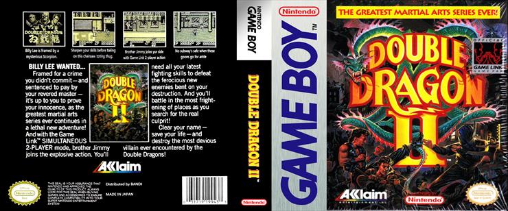  Covers Game Boy - Double Dragon II Game Boy gb - Cover.jpg