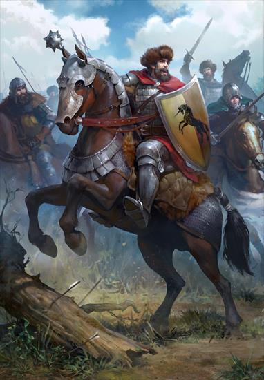 Gwent Cards Art - NOR_Dun Banner Heavy Cavalry_3_Grafitart_fix.jpg