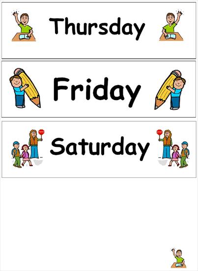 Angielski dla dzieci - school days of the week 2.JPG