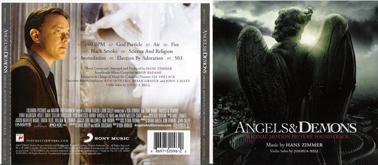 Angels and Demons - Hans Zimmer OST - Angels and Demons Soundtrack front  back.jpg