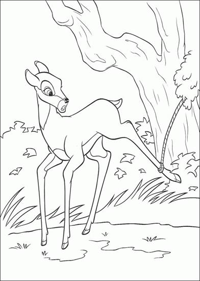 Bambi - Bambi - kolorowanka 45.GIF