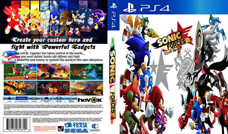  Covers PS4 - Sonic Forces PS4 - Cover.png